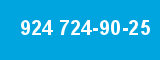 924 724-90-25 924 724-90-25